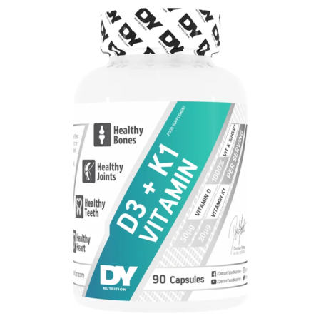 dorian yates nutrition d3 plus k1 vitamin 90 caps.webp