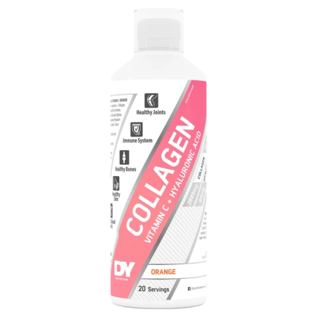 dorian yates nutrition collagen plus vitamin c plus hyaluronic acid 500ml orange.webp