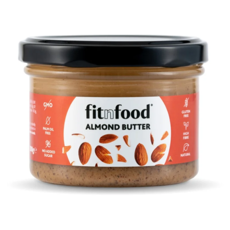 fitnfood almond butter 200gr exp 16 09 2023.webp