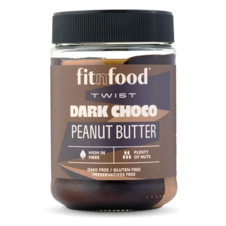 fitnfood twist dark choco peanut butter 350g exp 30 05 2024.webp