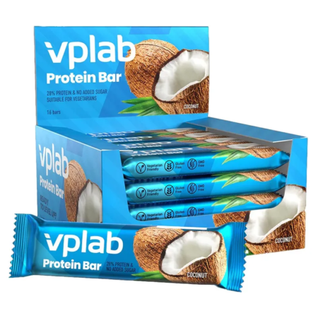 vplab protein bar 16x45g coconut exp 30 06 2024.webp