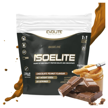 evolite isoelite 500g chocolate peanut butter.webp