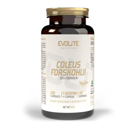 evolite coleus forskohlii 200mg 60 vcaps.webp