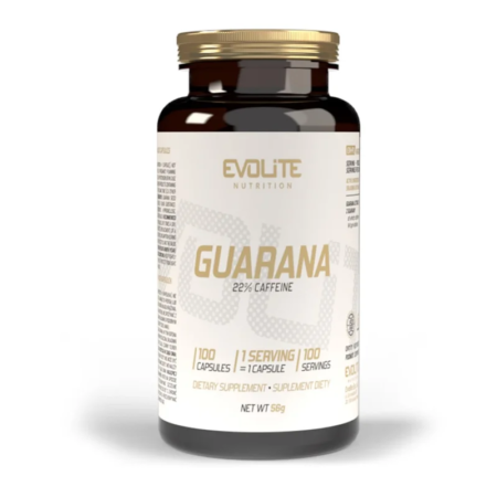 evolite guarana 22 caffeine 455mg 100 vcaps.webp