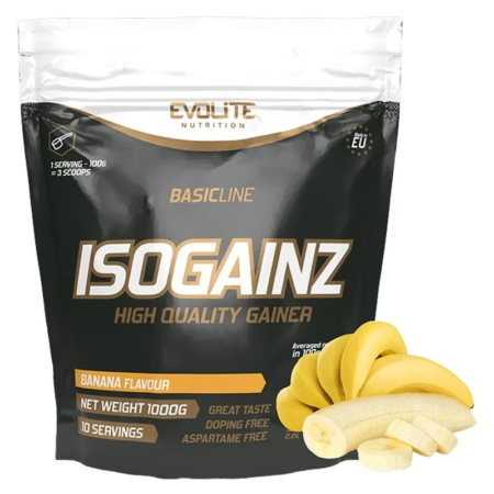 evolite isogainz 1000g banana.webp