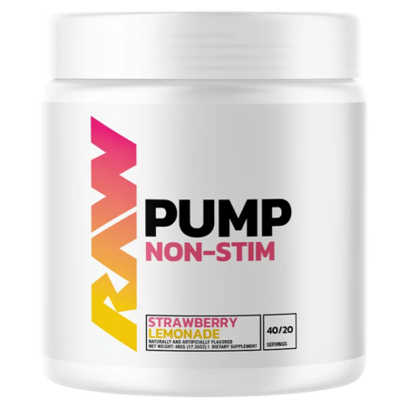 raw pump 480g strawberry lemonade.webp